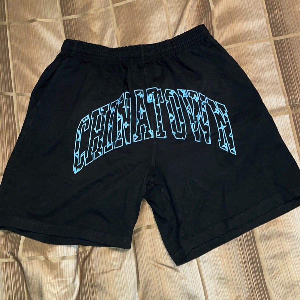 Chinatown Market LV Print Sweat shorts
